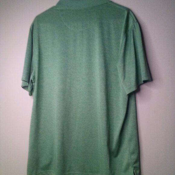 Saddlebred Polo Shirt Men L Short Sleeve Golf Green - Picture 9 of 12